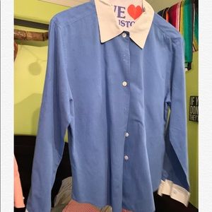 Button down shirt like new size 6